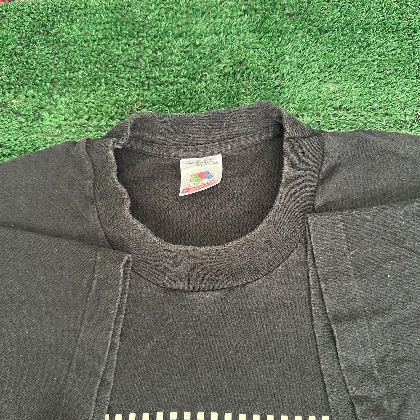 Fruit Of The Loom Vintage 90s Cohiba Habana Cuban Cigar T-Shirt Single Stitch Size US L / EU 52-54 / 3 - 3 Thumbnail