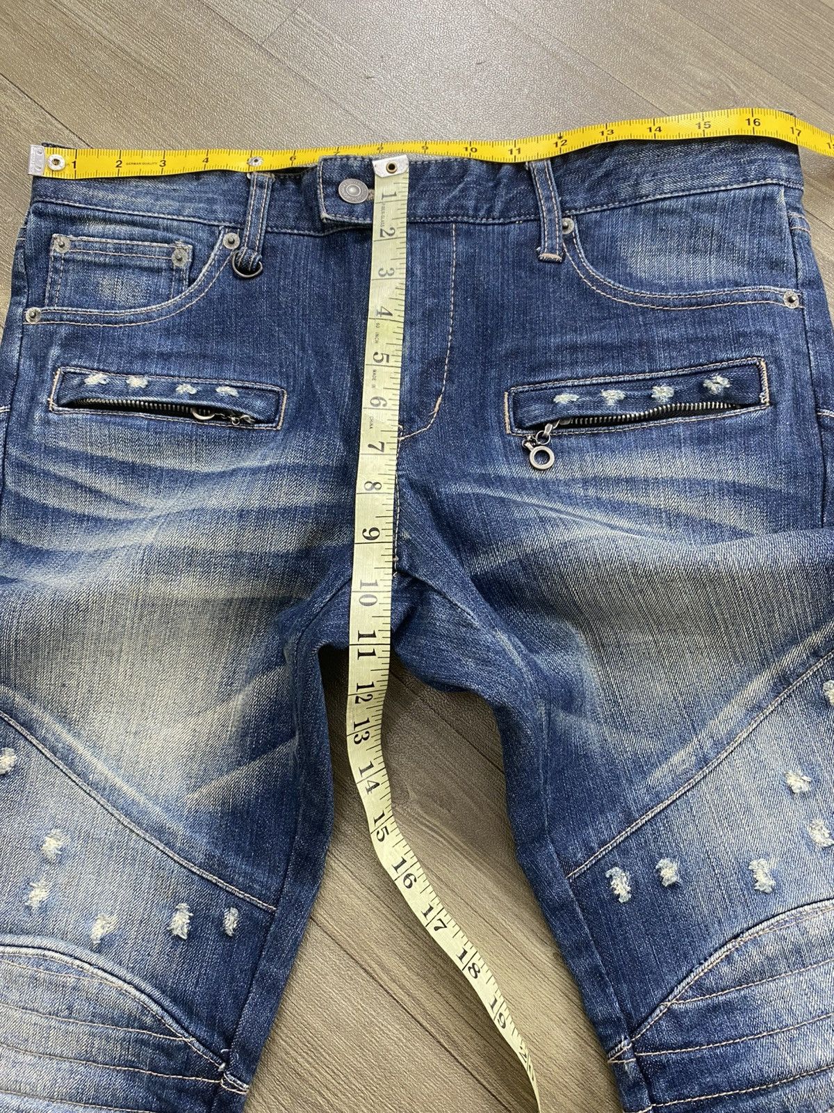 PPFM Vintage PPFM Distressed Ifsixwasnine LGB Style Bikers Jeans Size US 32 / EU 48 - 23 Thumbnail