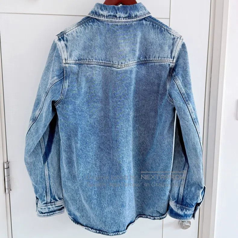Valentino Valentino Denim shirt coat Size US M / EU 48-50 / 2 - 2 Thumbnail