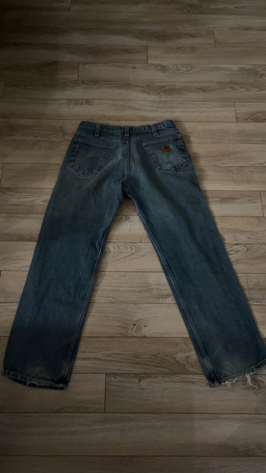 Carhartt Blue carhartt denim jeans Size US 34 / EU 50 - 3 Thumbnail