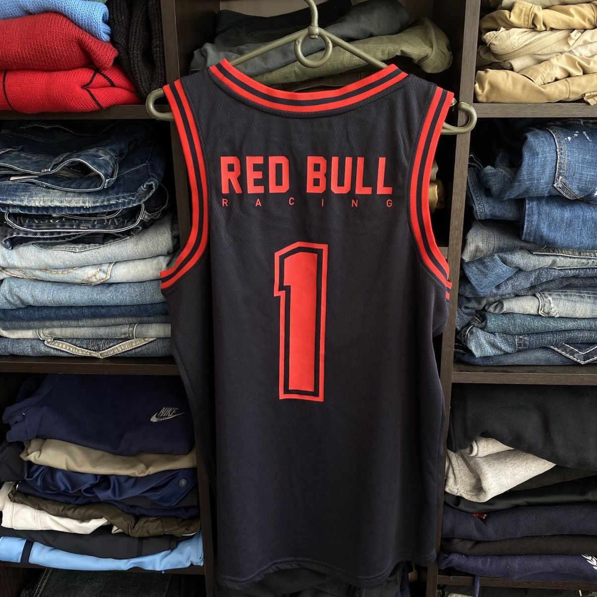 Red Bull Mens Red Bull Racing Big Logo y2k opium streetwear sleeveles Size US S / EU 44-46 / 1 - 2 Thumbnail