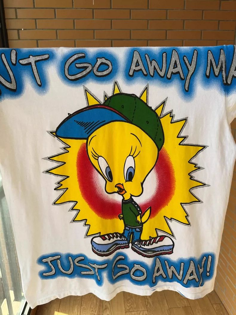 Vintage Tee 90s Warner Bros 2505-Nextarrow Size US L / EU 52-54 / 3 - 4 Thumbnail