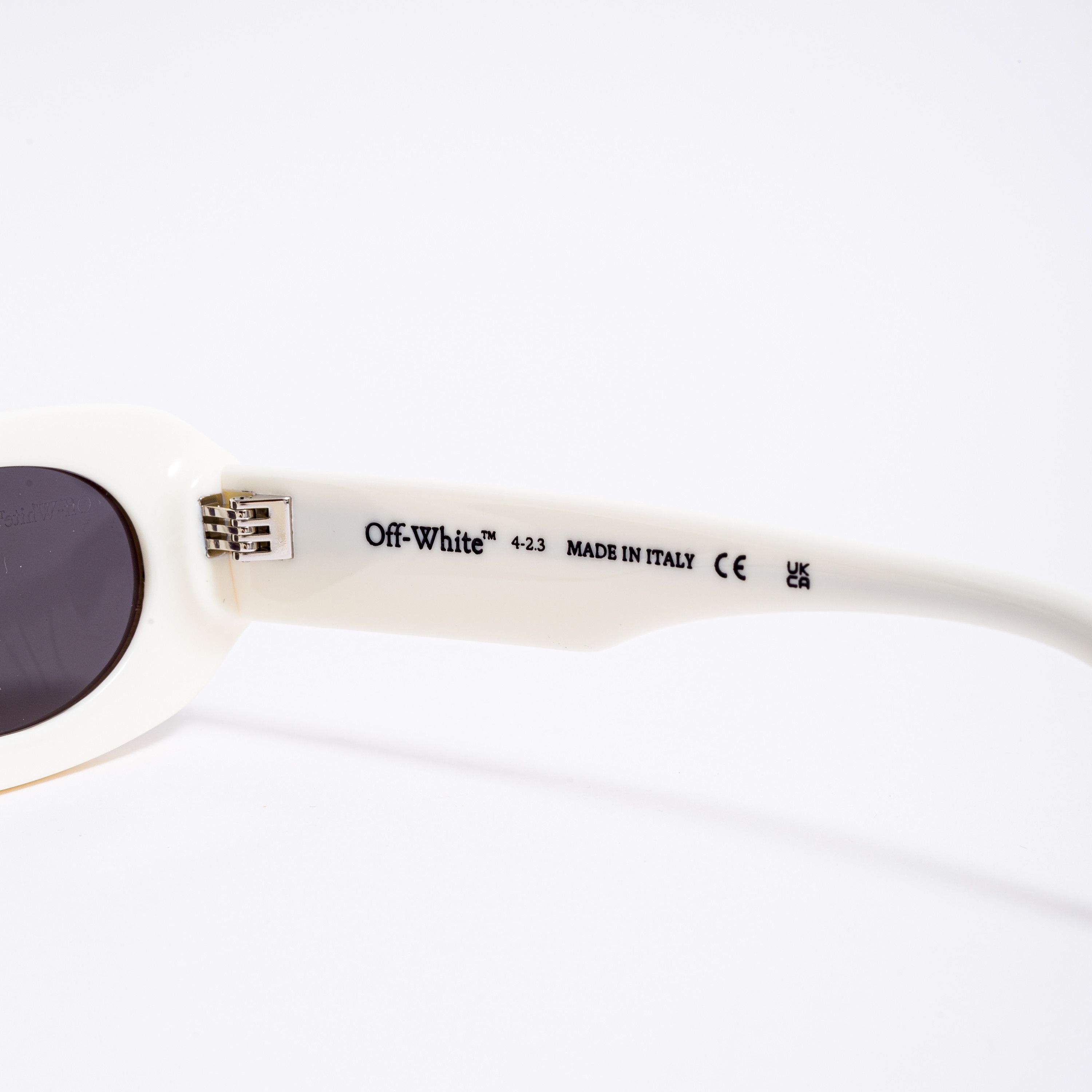 Off-White OFF WHITE Amalfi Oval-Frame Sunglasses WHITE Size ONE SIZE - 5 Thumbnail