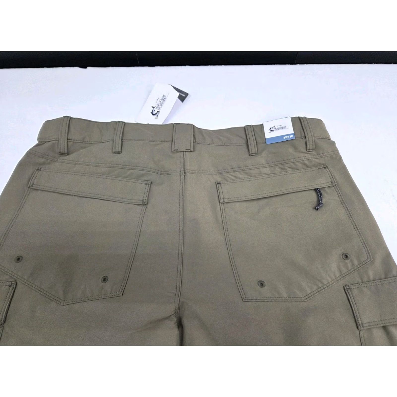 Vintage NWT World Wide Sportsman Fallen Rock Ultimate Convertible Beige Pants 38 #8670 Size US 38 / EU 54 - 4 Thumbnail