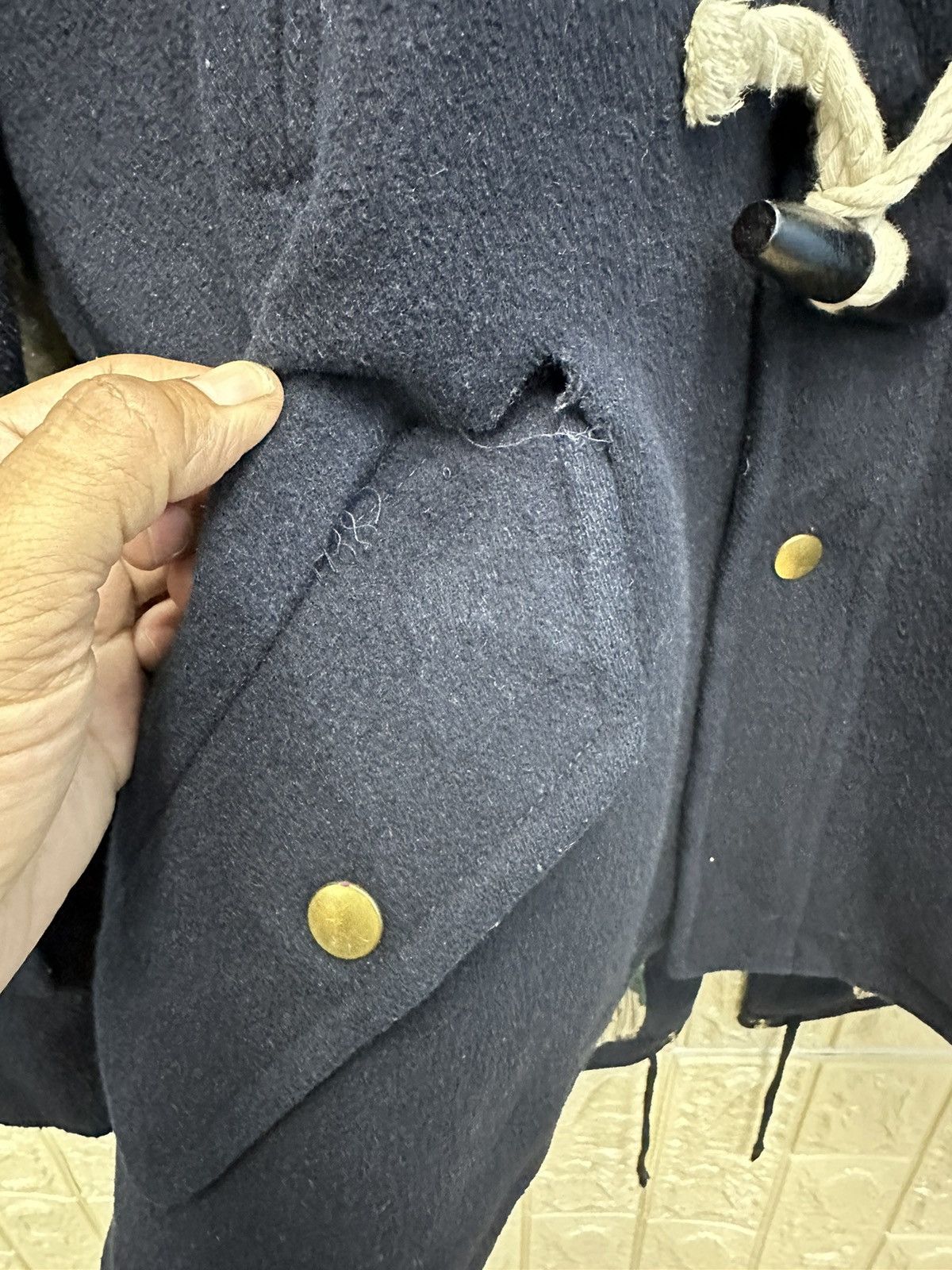 Issey Miyake Vintage Ne Net Issey Miyake Wool Coat Jacket MJ71 Size US S / EU 44-46 / 1 - 6 Thumbnail