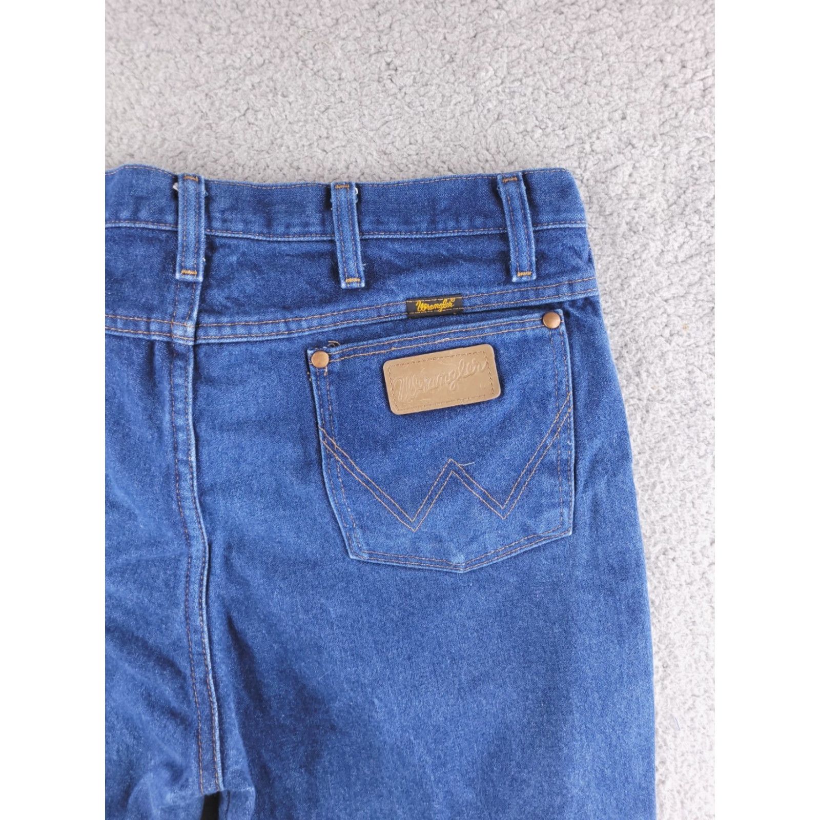 Wrangler Wrangler Jeans Mens 34x29 Blue Cowboy Cut Straight Fit Denim Medium Wash Size US 34 / EU 50 - 3 Thumbnail