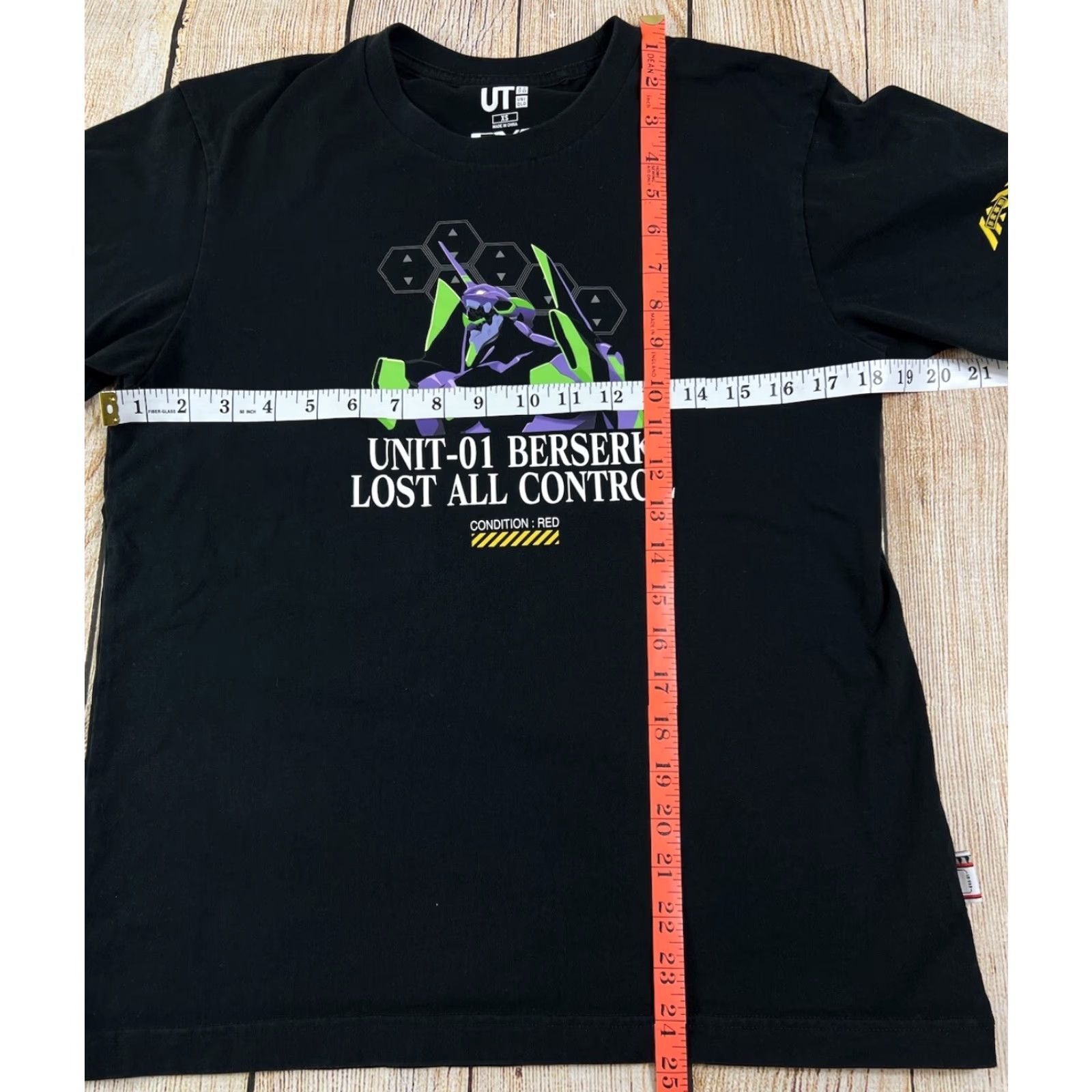 Uniqlo VINTAGE Uniqlo Eva Shirt Black Short Sleeve Graphic Unit 01 Berserk XS Mens T-Shirt Anime Logo Crew Neck Cotton Knit Size US XS / EU 42 / 0 - 3 Thumbnail