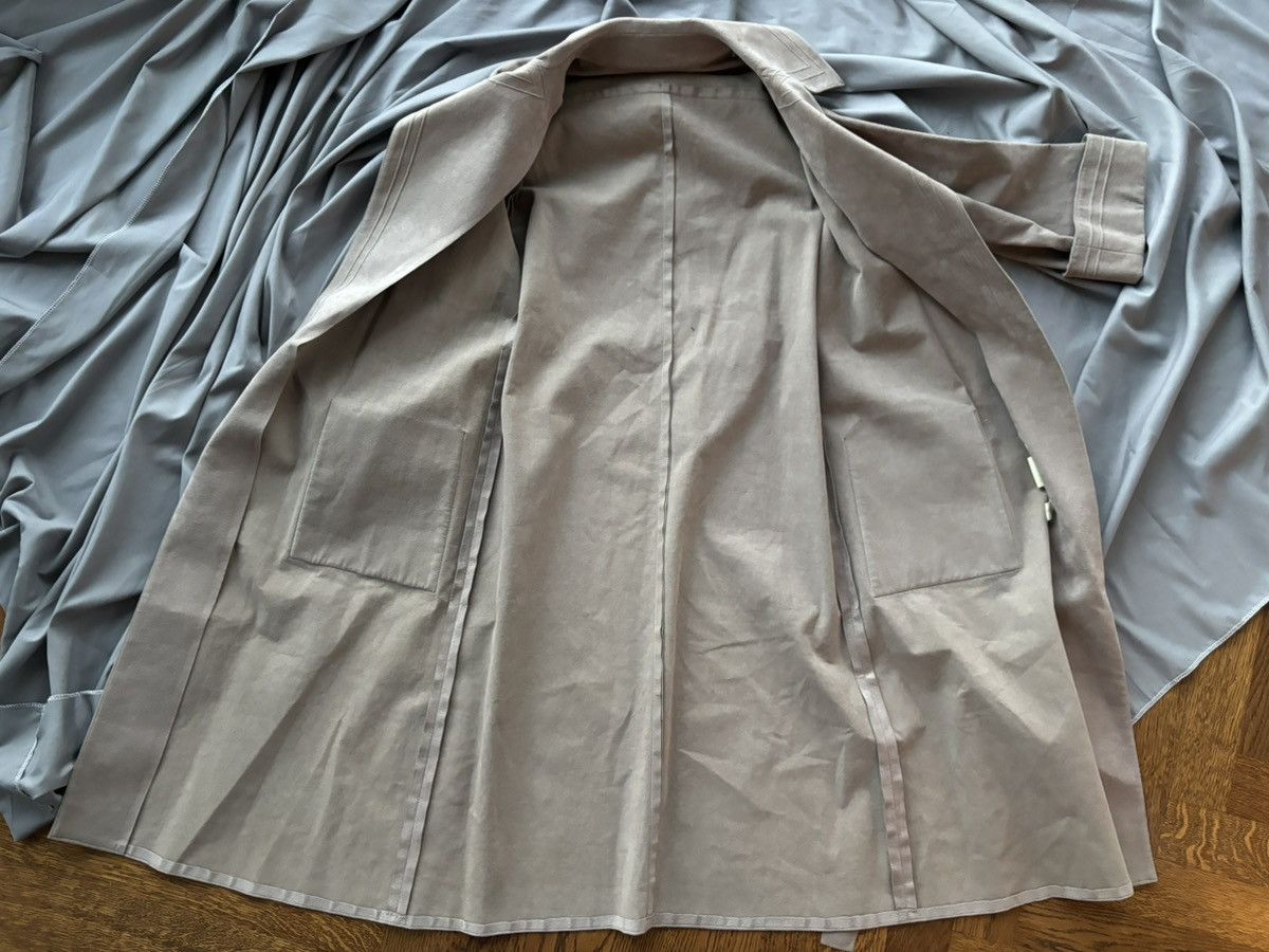 Holt Renfrew × Vintage 1970s Ultrasuede Trench Coat Vintage Holtz Renfrew Duster Size M / US 6-8 / IT 42-44 - 7 Thumbnail