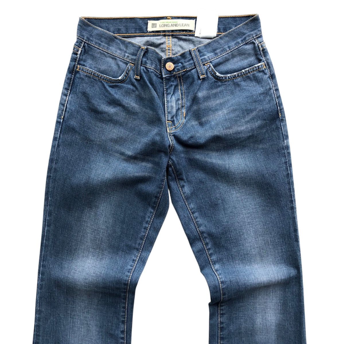 Japanese Brand Japanese GAP long and lean flare denim Size US 27 - 3 Thumbnail