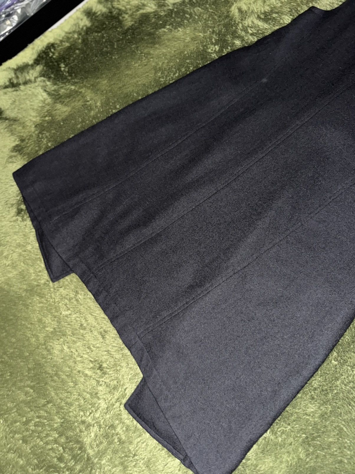 Y's [1] Y’s Yohji Yamamoto One-Button Wool Long Vest Black Size M / US 6-8 / IT 42-44 - 11 Thumbnail
