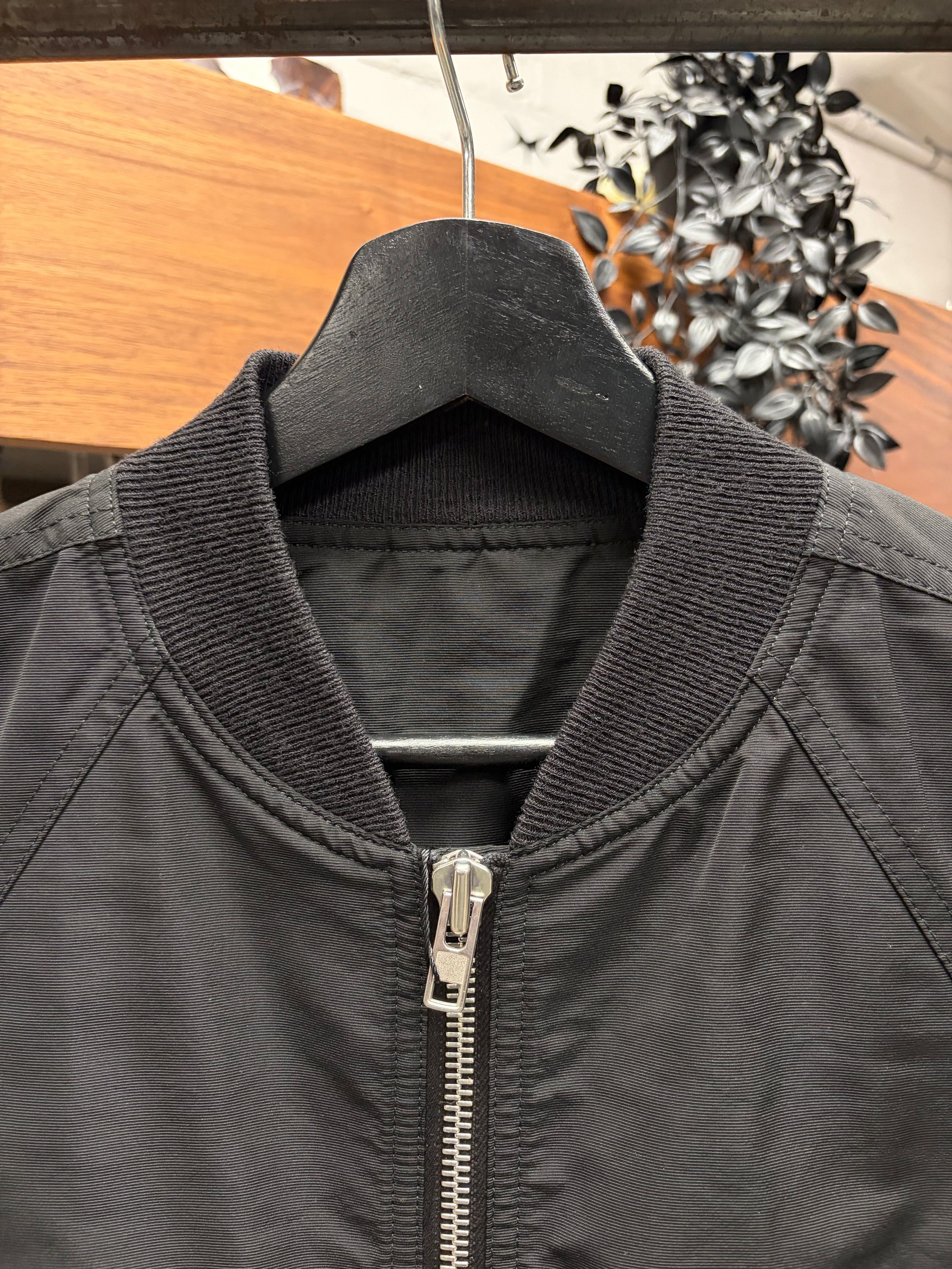 Rick Owens SS2016 Rick Owens DRKSHDW ‘MA-1’ Black Flight Bomber Jacket Size US M / EU 48-50 / 2 - 3 Thumbnail