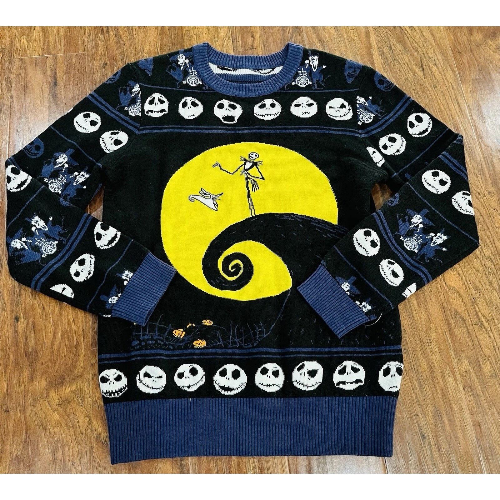 Disney Nightmare Before Christmas Sweater Large Disney Tim Jack Size L / US 10 / IT 46 - 1 Thumbnail