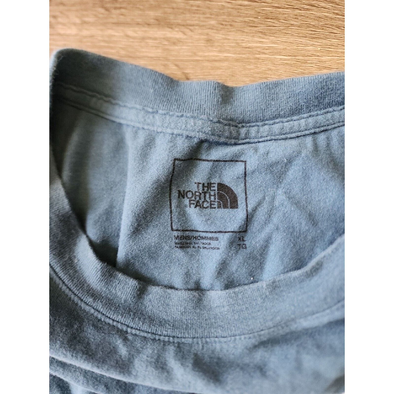 The North Face The North Face Men's XL Crew Neck Outdoors Tee Blue Green Size US XL / EU 56 / 4 - 2 Thumbnail