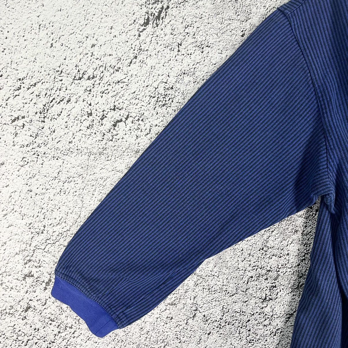 Puma VINTAGE 🪼 PUMA faded boxy fit stripped crewneck sweatshirt Size US XXL / EU 58 / 5 - 9 Thumbnail
