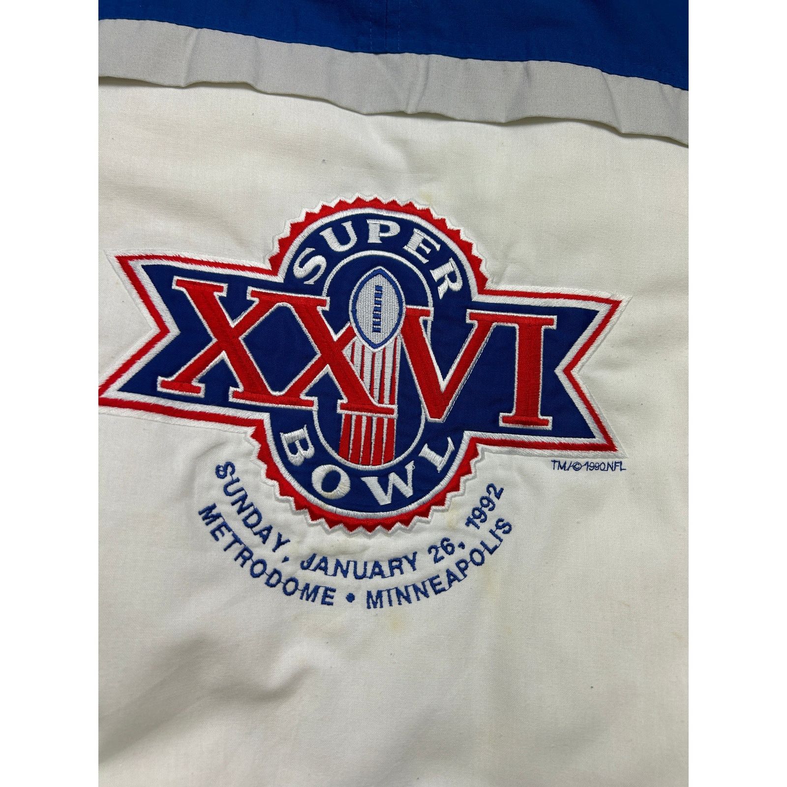 NFL Vintage 1992 Super Bowl XXVI NFL Sweatshirt Size L 90s Size US L / EU 52-54 / 3 - 4 Thumbnail
