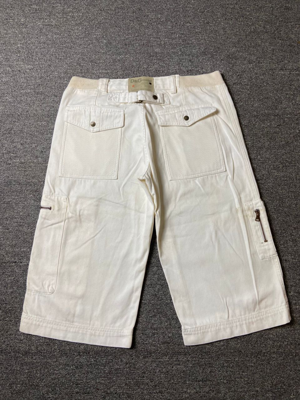 Dolce & Gabbana 🔥 DOLCE & GABBANA Combat Rebel Label Jeans 🔥 (135) Size US 34 / EU 50 - 2 Thumbnail