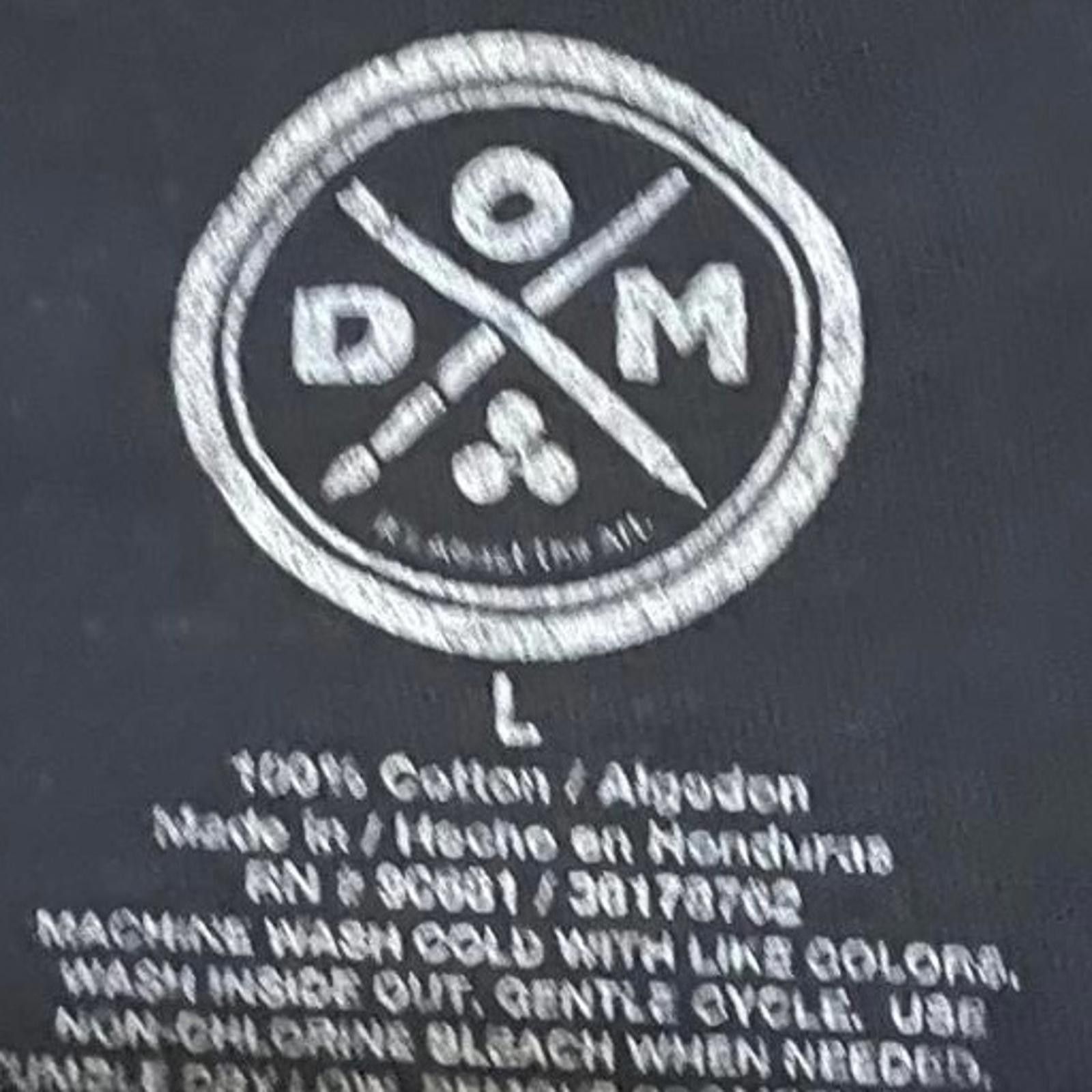 Designer DOM Grim Reaper Sitting On Skull Throne Y2K Graphic L Tee Size US L / EU 52-54 / 3 - 2 Thumbnail