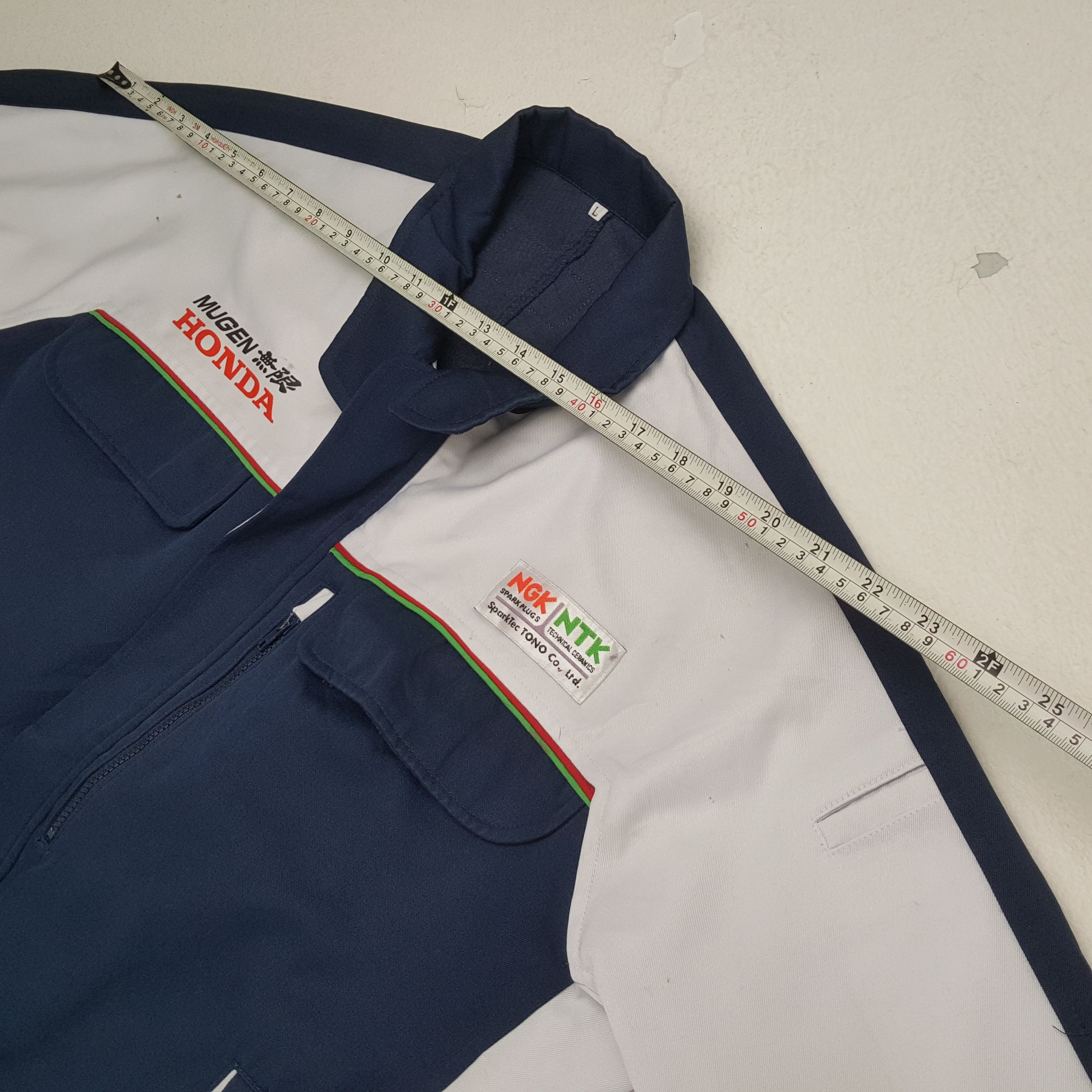 Japanese Brand × Vintage MUGEN HONDA Japanese Motorsports Custom Art Jacket Size US L / EU 52-54 / 3 - 5 Thumbnail