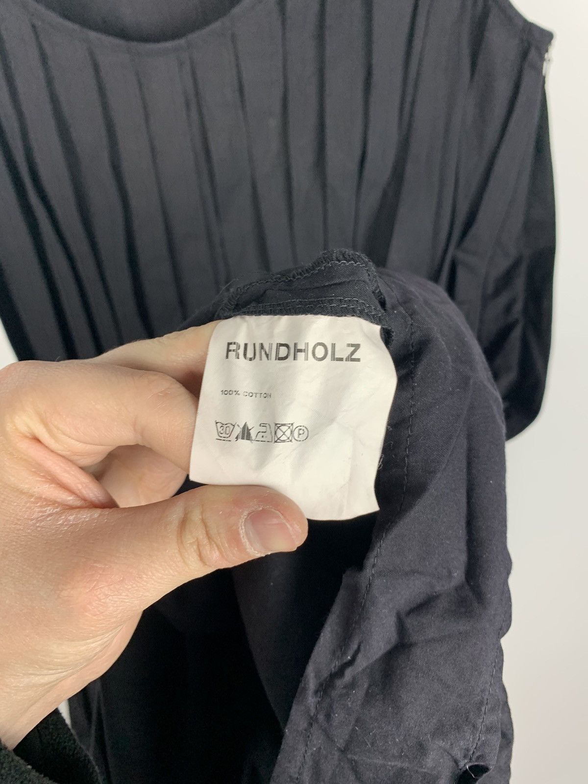Rundholz Rundholz Avant-Garde Pleated Cargo Multipocket Dress Black Size M / US 6-8 / IT 42-44 - 25 Thumbnail