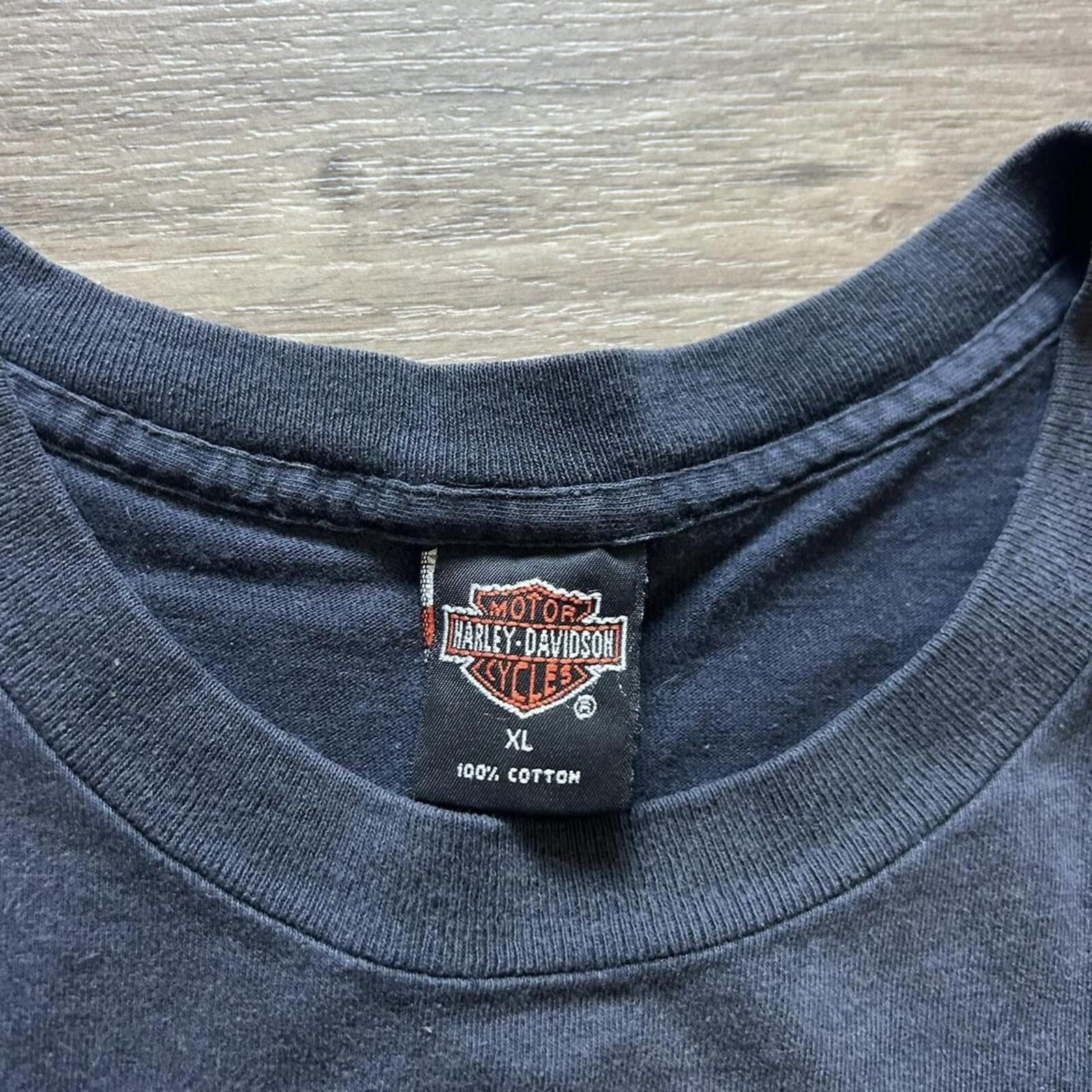 Harley Davidson Vintage 1995 Harley Davidson Wolf graphic t shirt XL Rare Size US XL / EU 56 / 4 - 5 Thumbnail