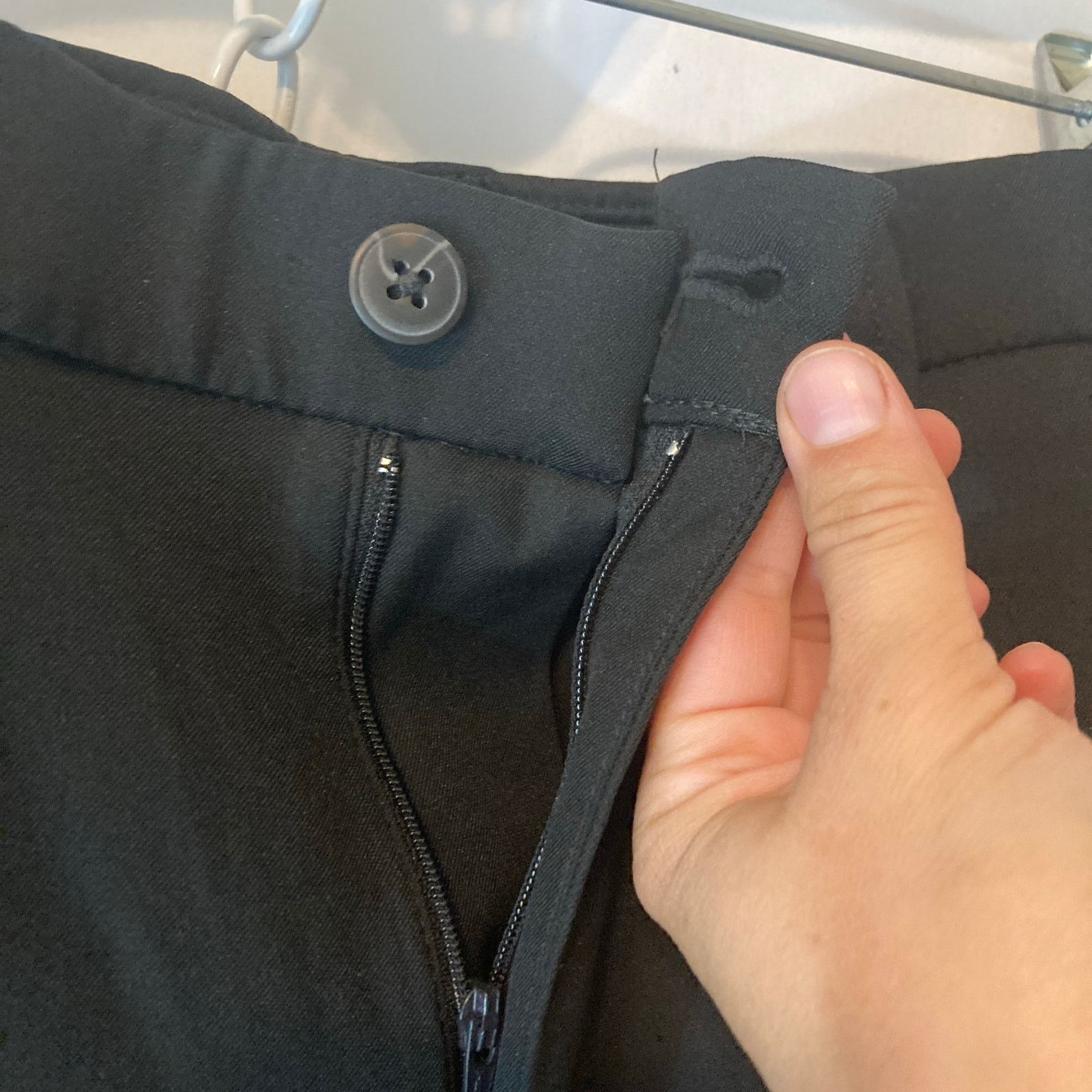Haggar Haggar H26 Black Premium Straight Men’s Formal Dress Pants Size US 34 / EU 50 - 5 Thumbnail