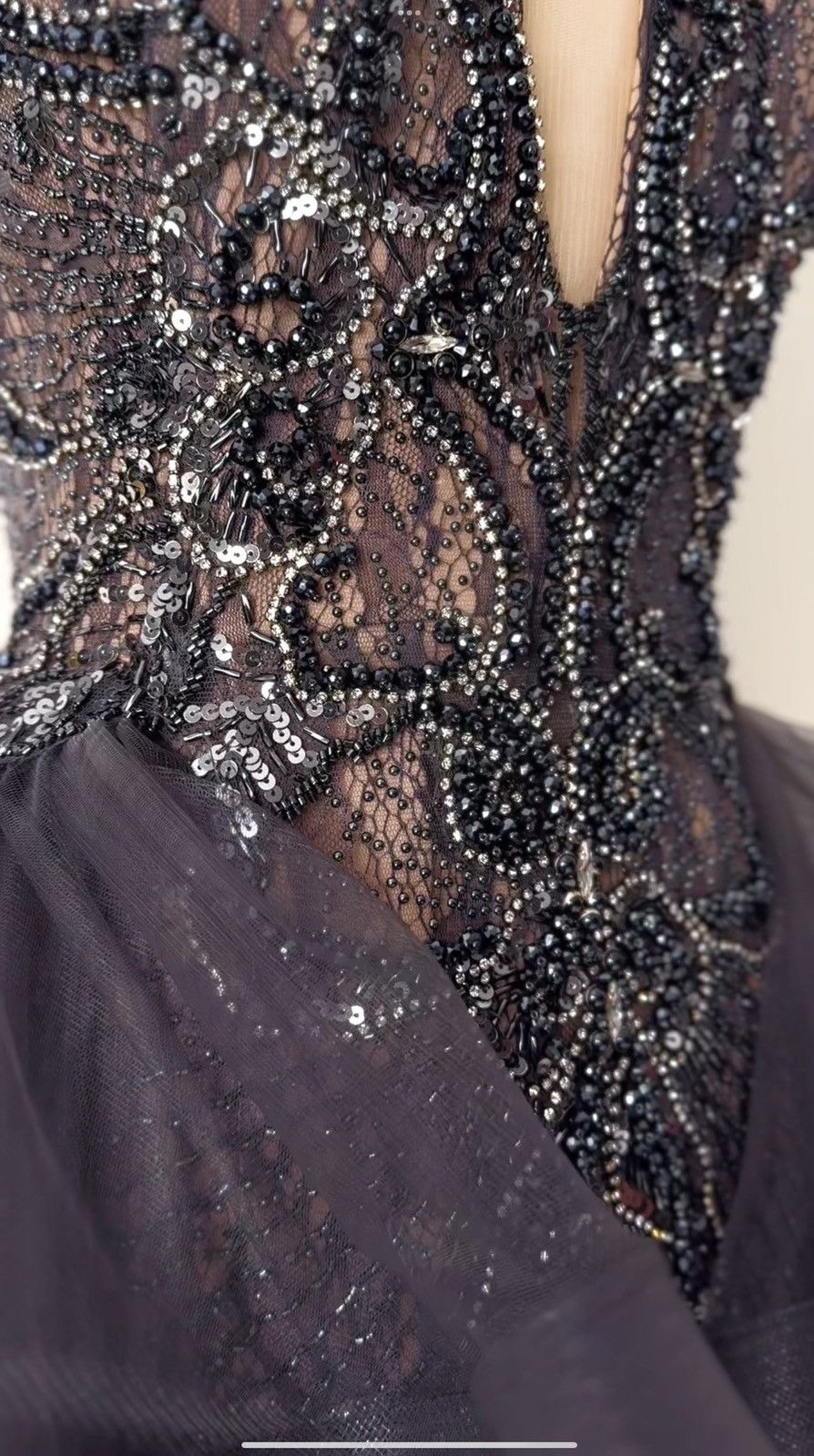 Other Brand New US 10 Jovani Maxi Evening Dress with Sequins Size L / US 10 / IT 46 - 10 Thumbnail