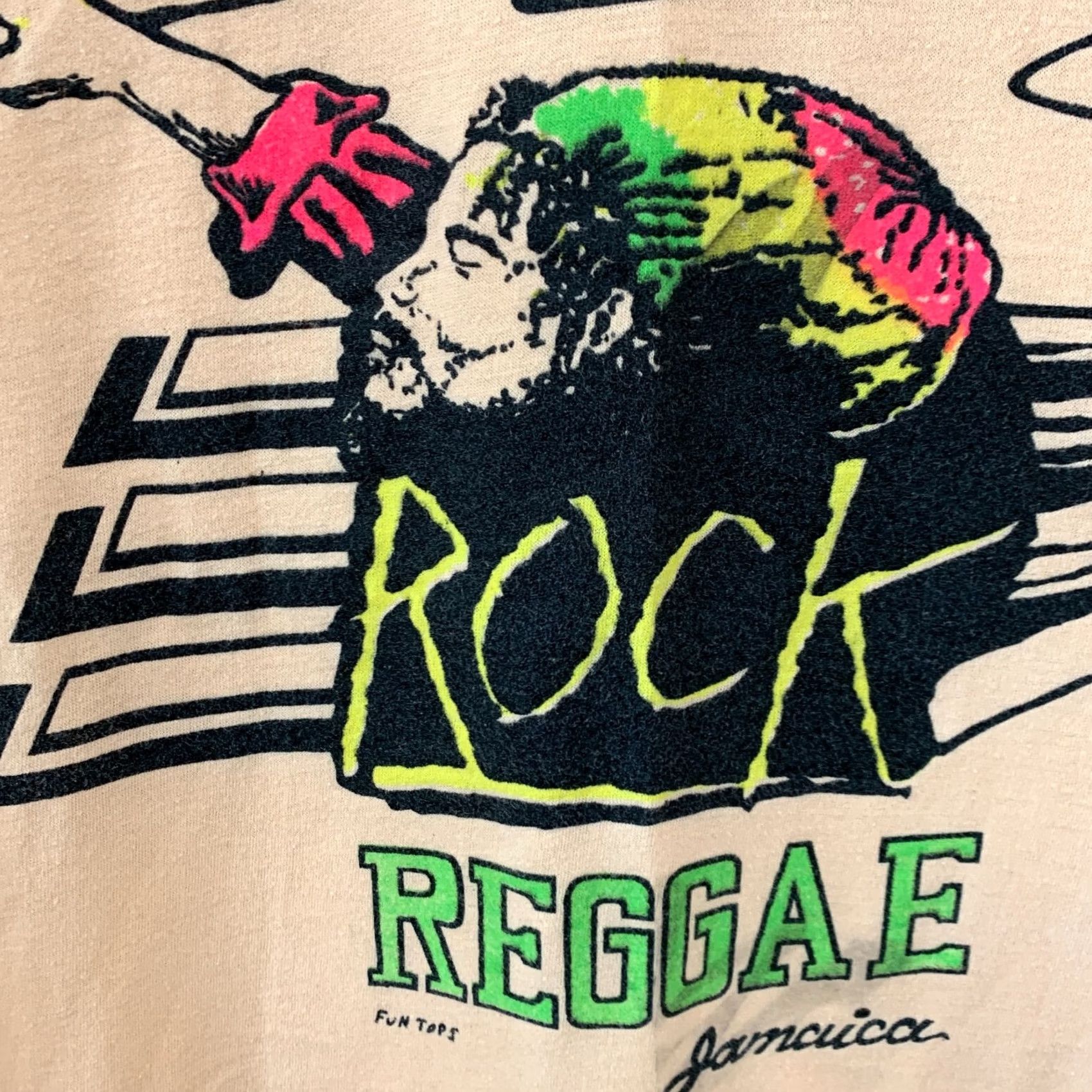 Roots Vintage Bob Marley Roots Rock Reggae Jamaica Band Tee Shirt Nike? Size US M / EU 48-50 / 2 - 3 Thumbnail