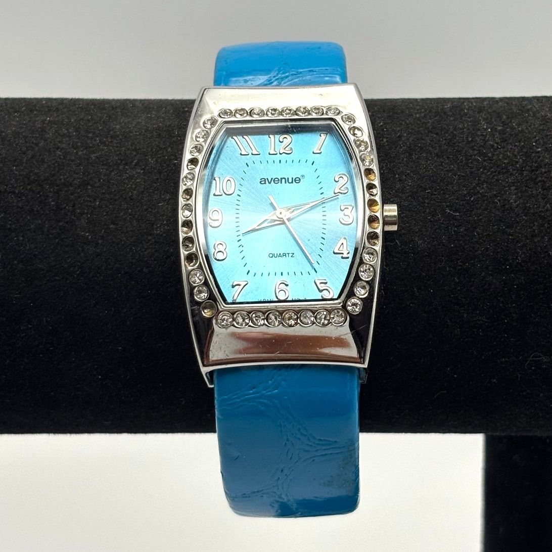 Avenue Silver & Blue Avenue Watch Size ONE SIZE - 2 Thumbnail