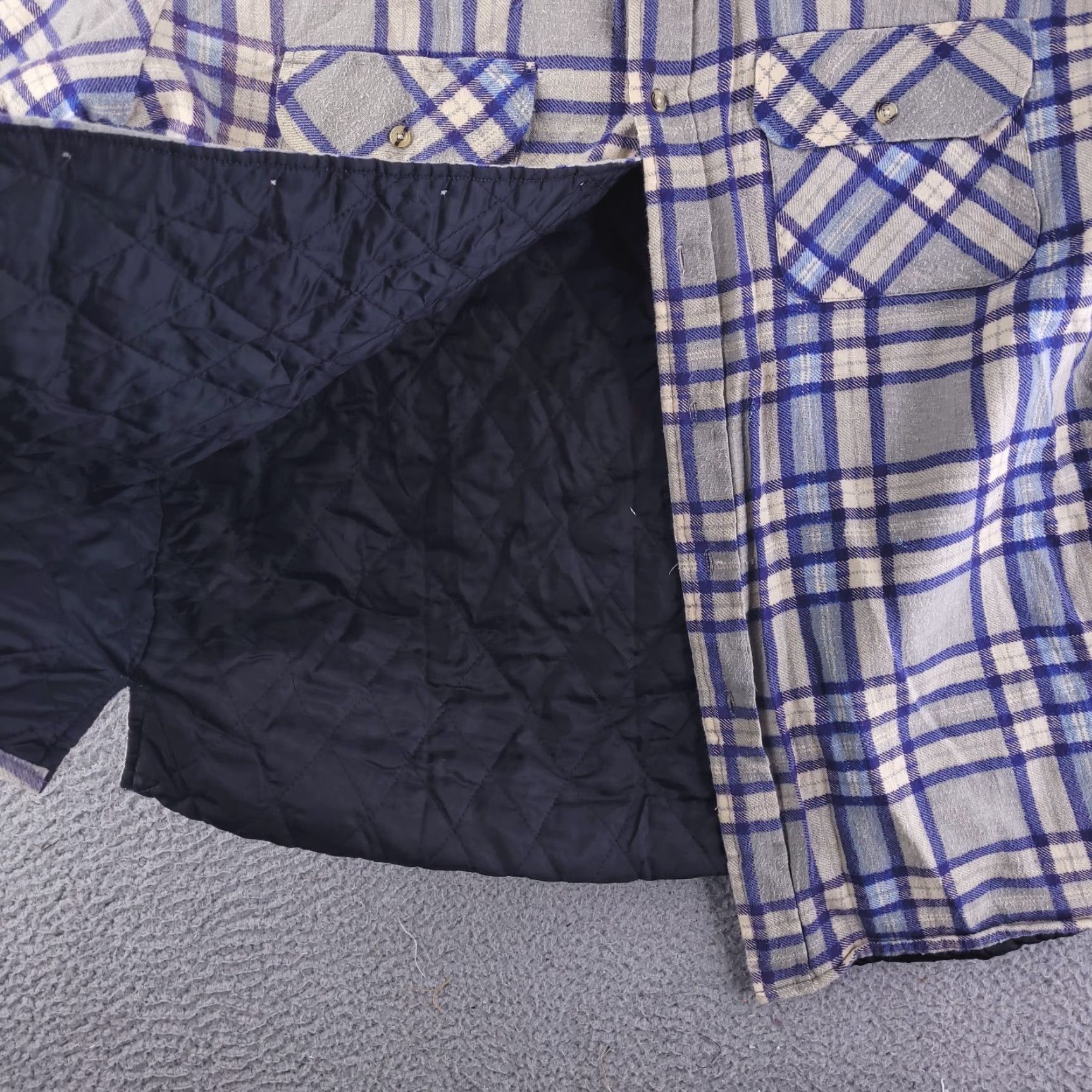 Vintage VINTAGE Northwest Territory Mens Large Chore Work Insulated Flannel Quilted Size US L / EU 52-54 / 3 - 7 Thumbnail