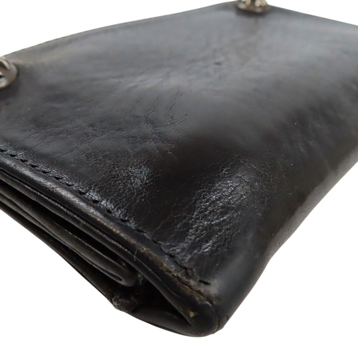 Chrome Hearts Chrome Hearts Zip Cross Button Wallet Black Size ONE SIZE - 5 Thumbnail