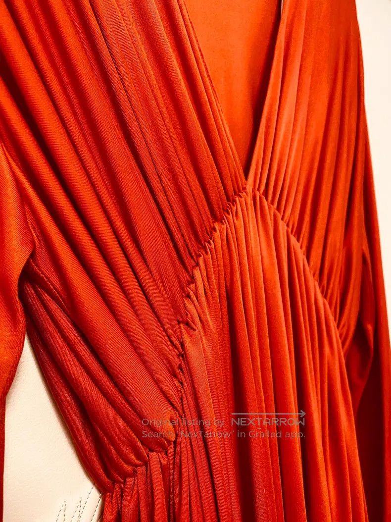 The Row The Row Long red dress Size XS / US 0-2 / IT 36-38 - 3 Thumbnail