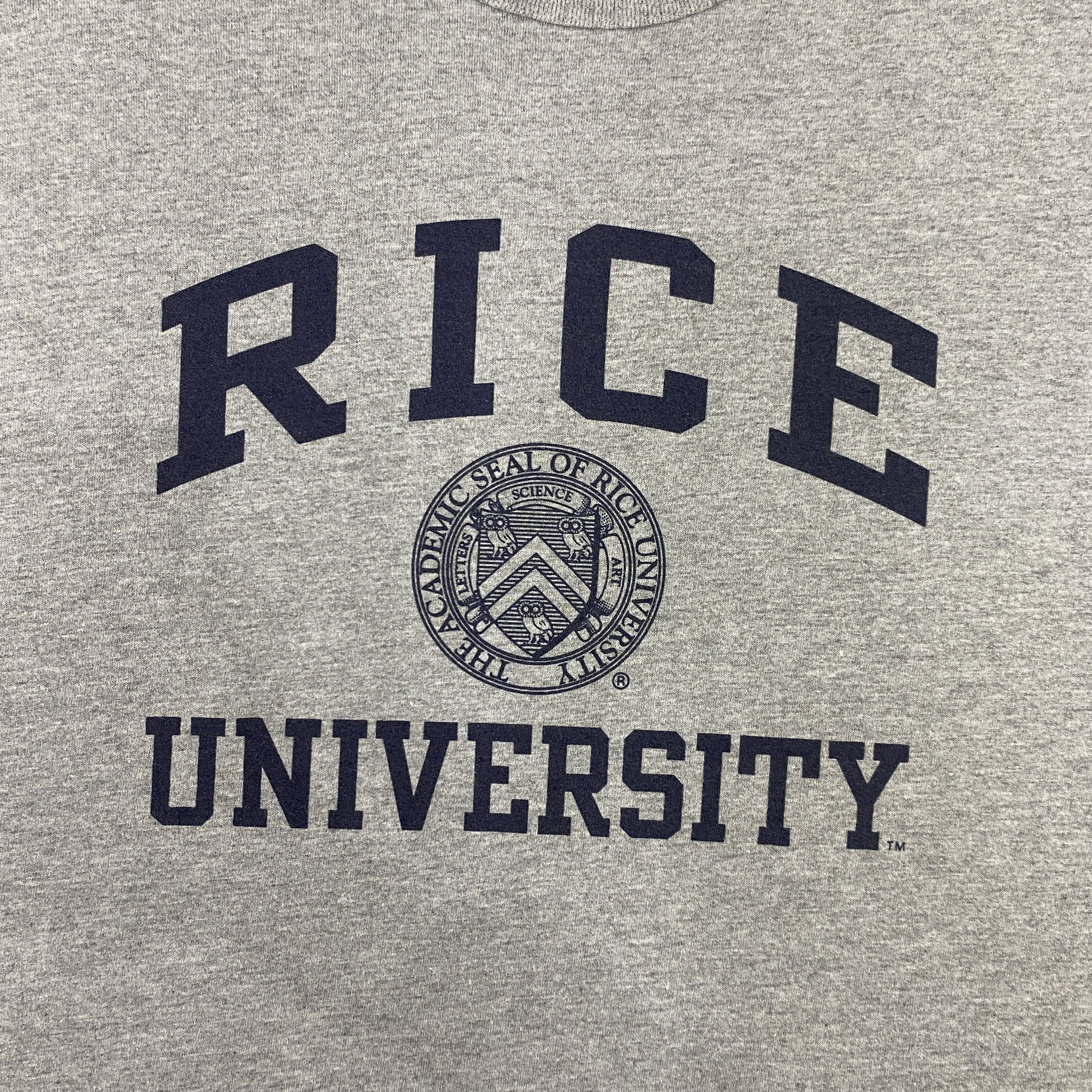 Russell Athletic Vintage Rice University Clothing Medium Tshirt - K066 Size US M / EU 48-50 / 2 - 3 Thumbnail