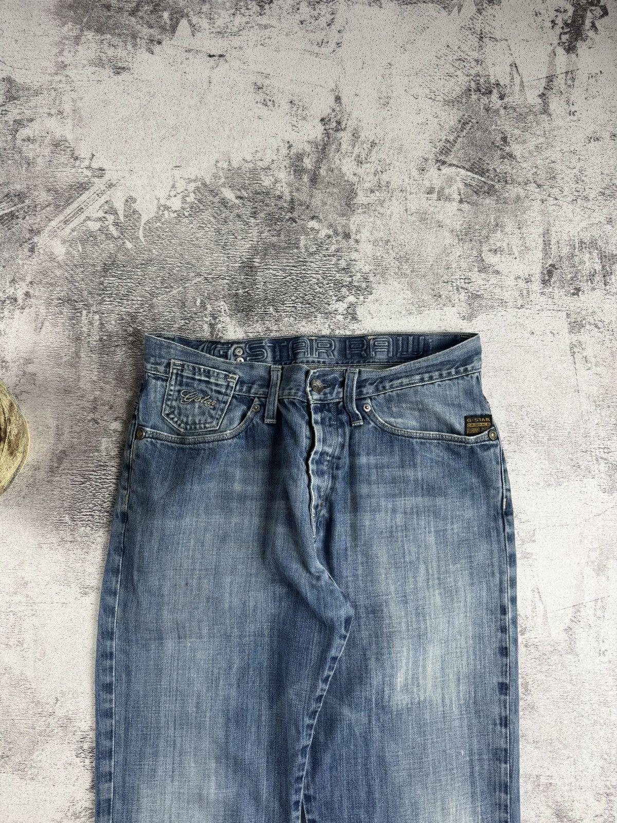 G-Star G-Star Denim Distressed W34/L34 Vintage Pants Trousers Jeans Size US 34 / EU 50 - 8 Thumbnail