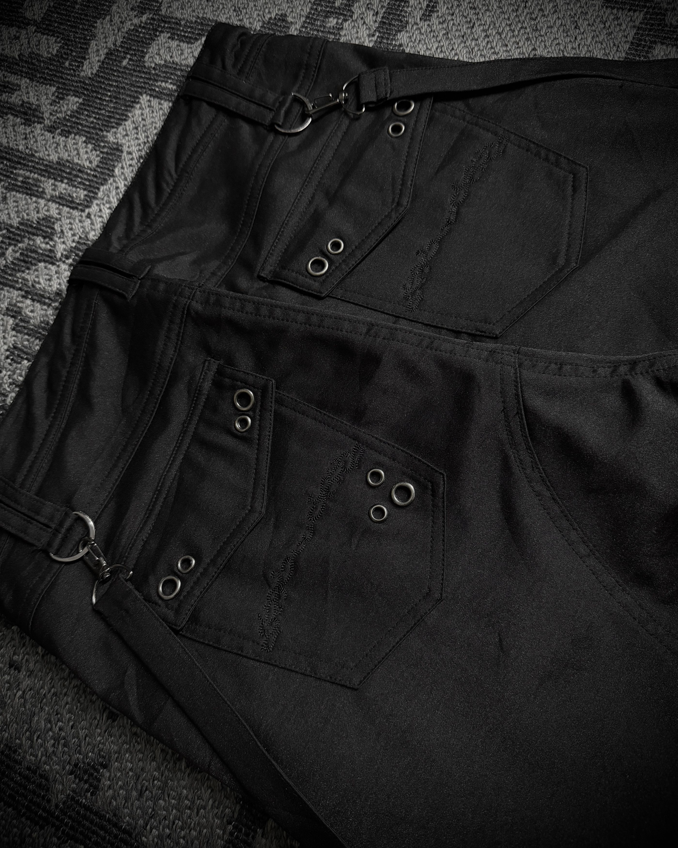 Japanese Brand MIDAS Tactical Multi-Zip Cargo Pants Size US 32 / EU 48 - 13 Thumbnail