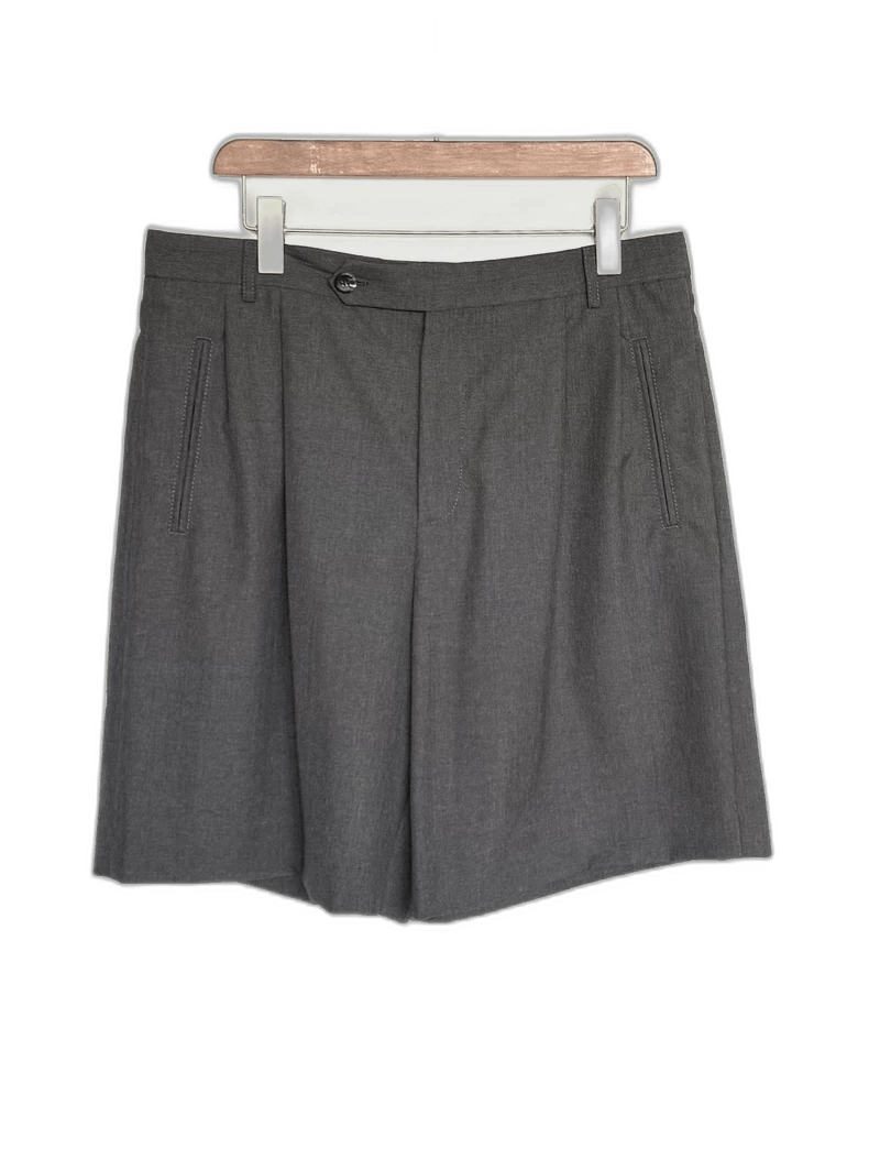 Gucci Gucci Grey Wool Suit Shorts-2506 Size US 5 / EU 37 - 1 Thumbnail