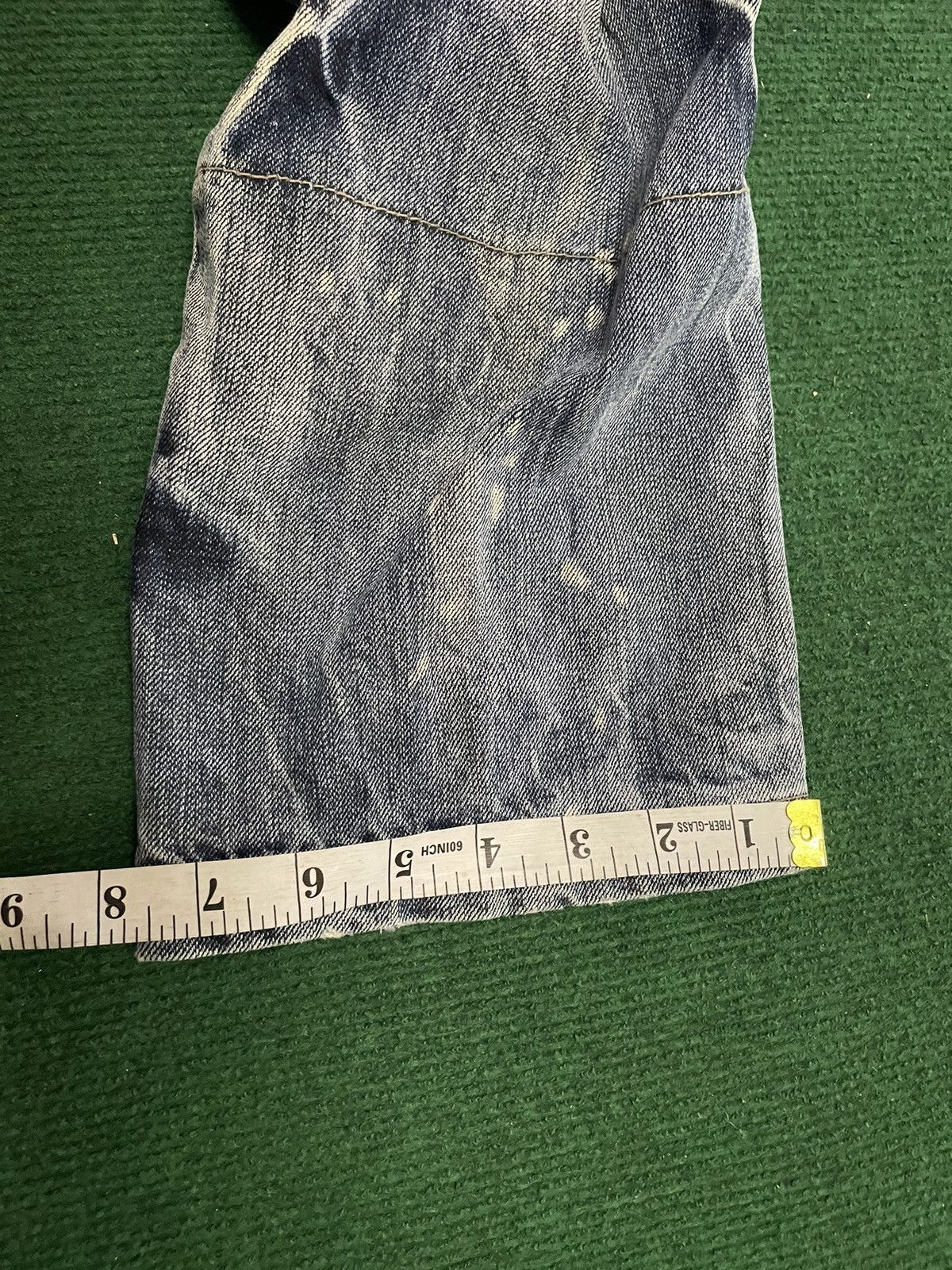 PPFM Rare PPFM Distressed Big Painted Twisted Leg Jeans Size US 32 / EU 48 - 15 Thumbnail