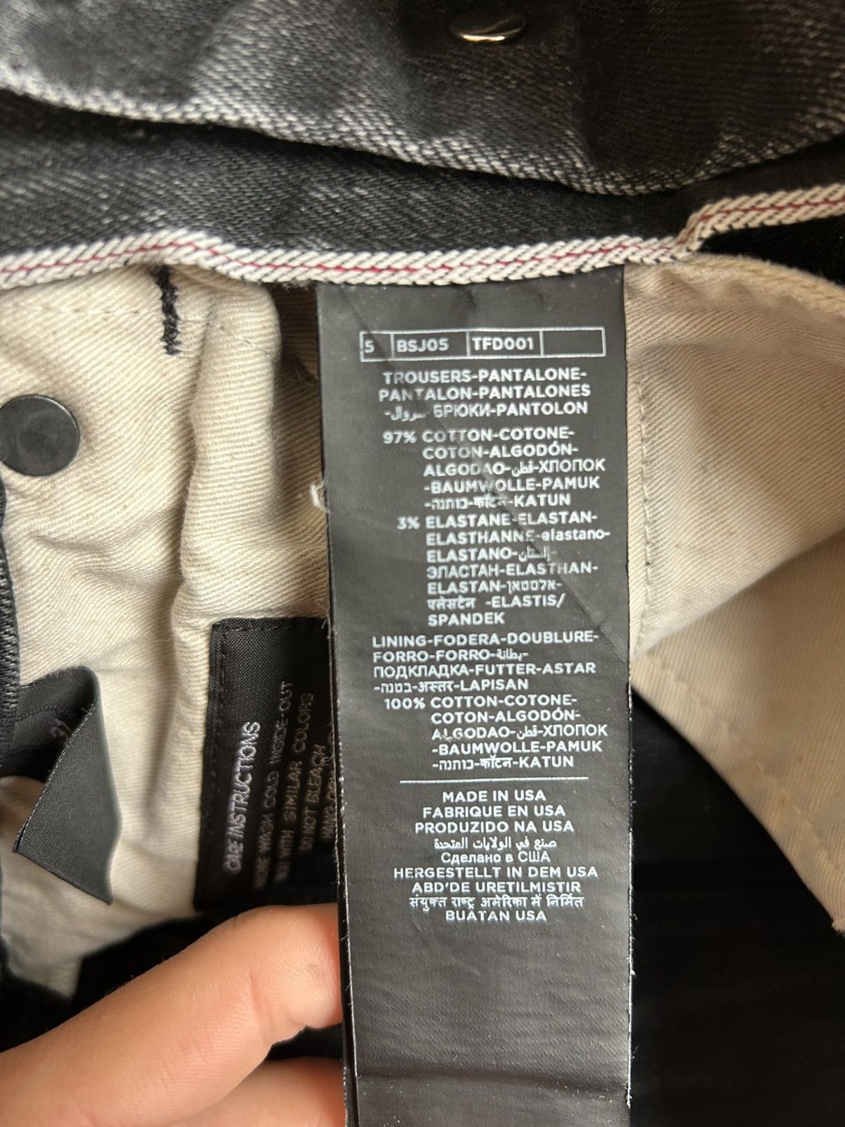 Tom Ford Tom Ford Denim Size US 30 / EU 46 - 5 Thumbnail
