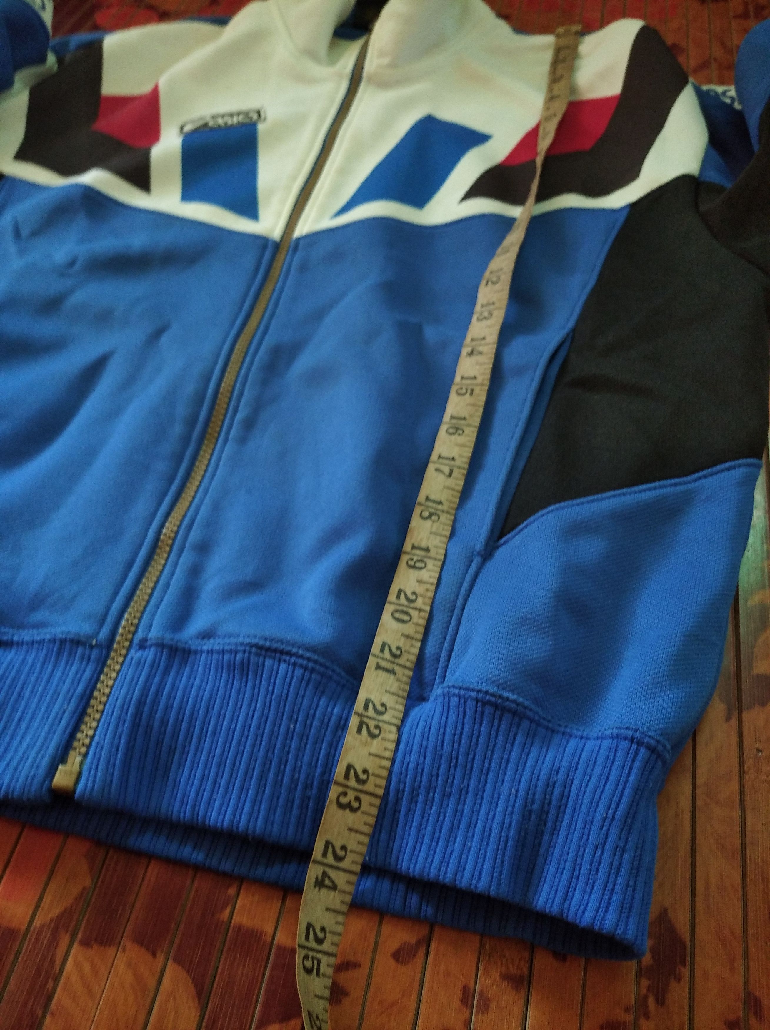 Asics Vintage ASICS Japan sidetape training jacket Size US M / EU 48-50 / 2 - 9 Thumbnail