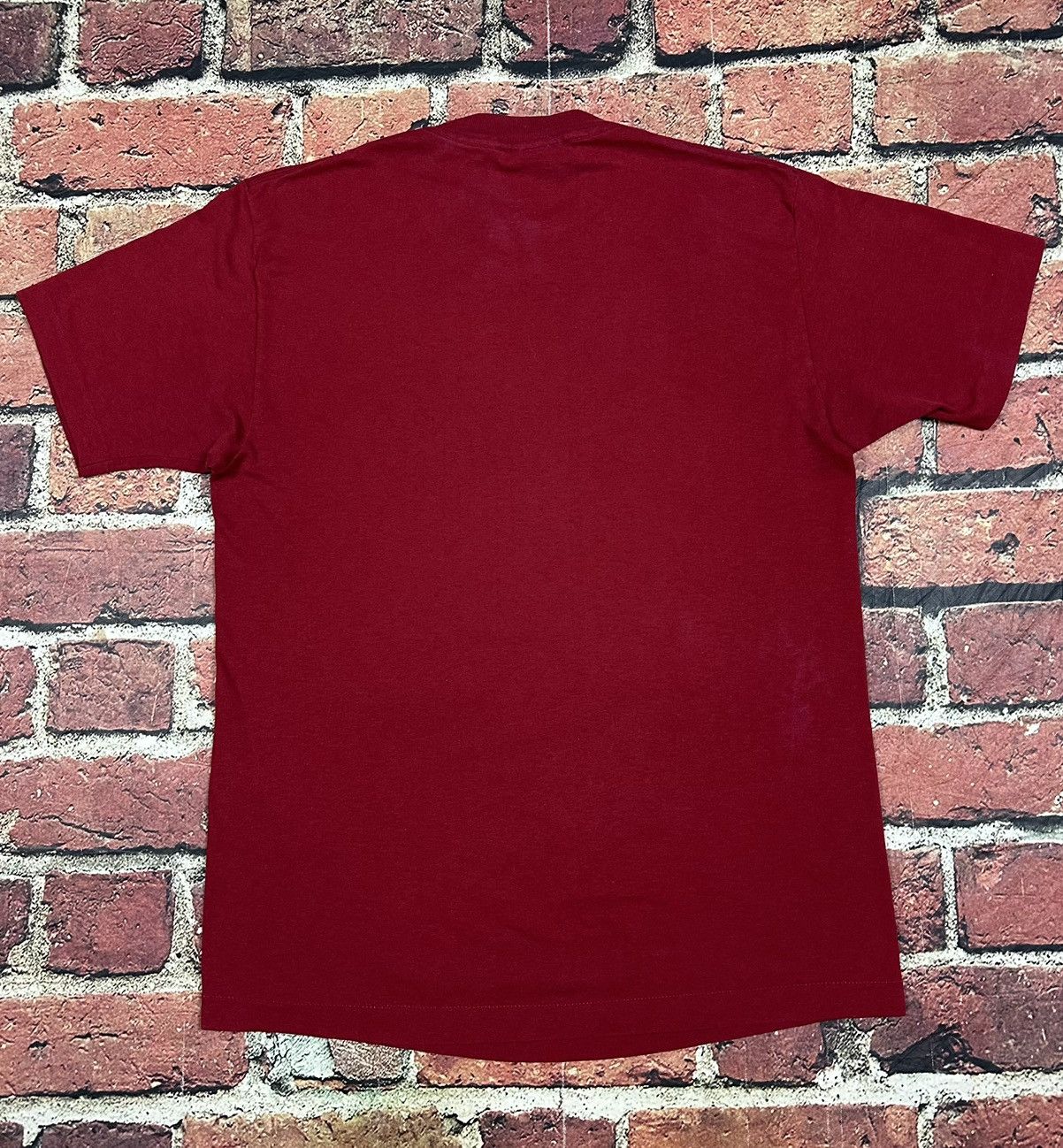 Trench USA Vintage Harvard University Crimson T Shirt Single Stitch USA Size US L / EU 52-54 / 3 - 4 Thumbnail