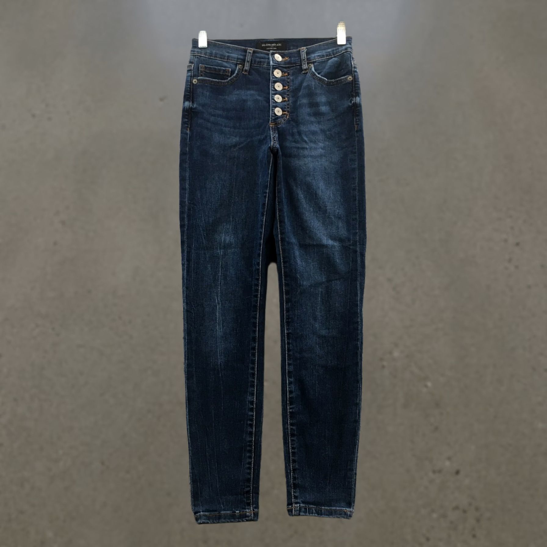 Banana Republic Banana Republic Skinny Jeans Womens 00P Blue Denim Button Fly Size 24" / US 00 / IT 34 - 1 Thumbnail