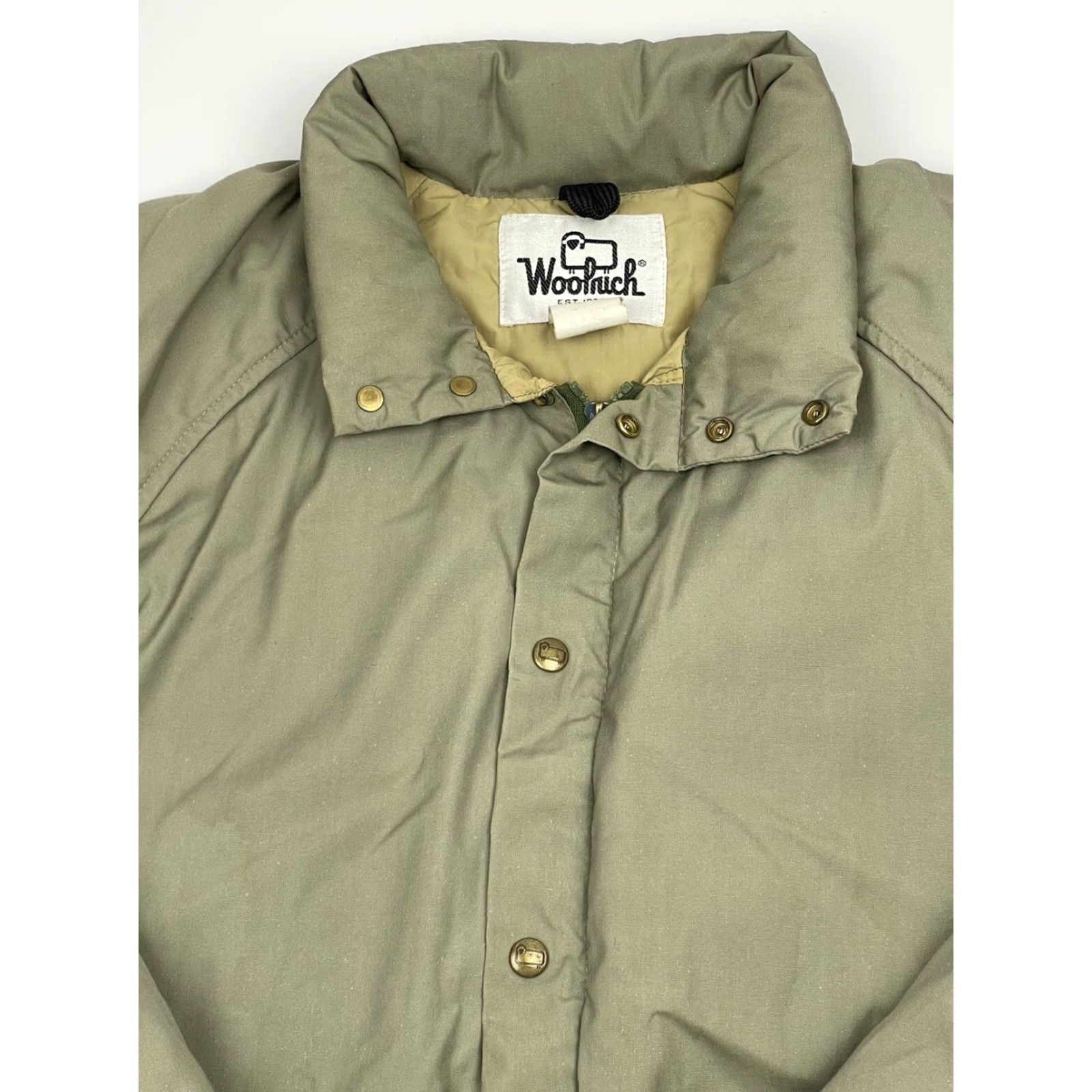 Vintage **VTG Woolrich 70s Ski Puffer Jacket M Beige USA** User: **VTG Woolrich 70s Ski Puffer Jacket M Beige USA** Size US M / EU 48-50 / 2 - 2 Thumbnail