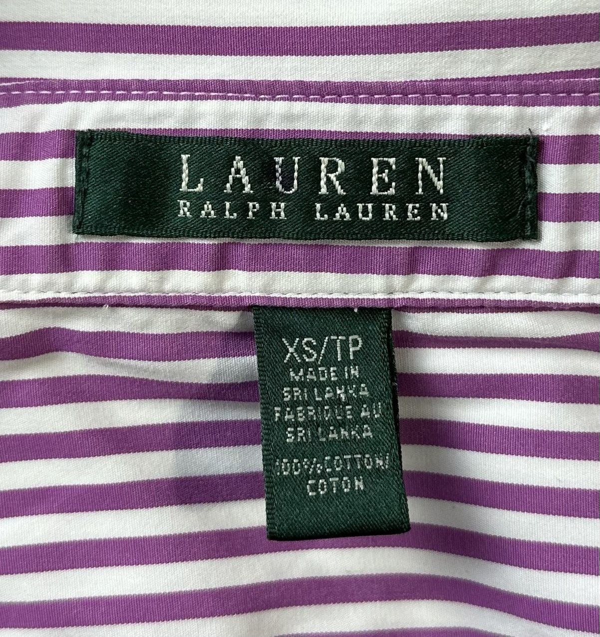 Ralph Lauren Lauren Ralph Lauren Striped Shirt Blouse Women's Size XS Size XS / US 0-2 / IT 36-38 - 6 Thumbnail