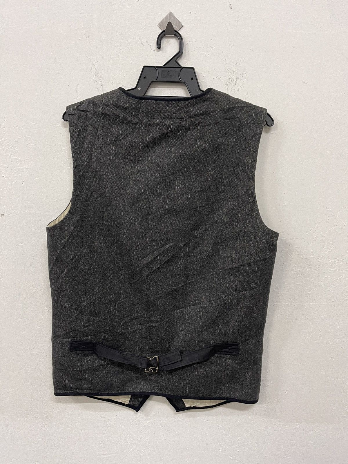 Japanese Brand × Vintage Japanese denim glad hand vest jacket Size US M / EU 48-50 / 2 - 4 Thumbnail
