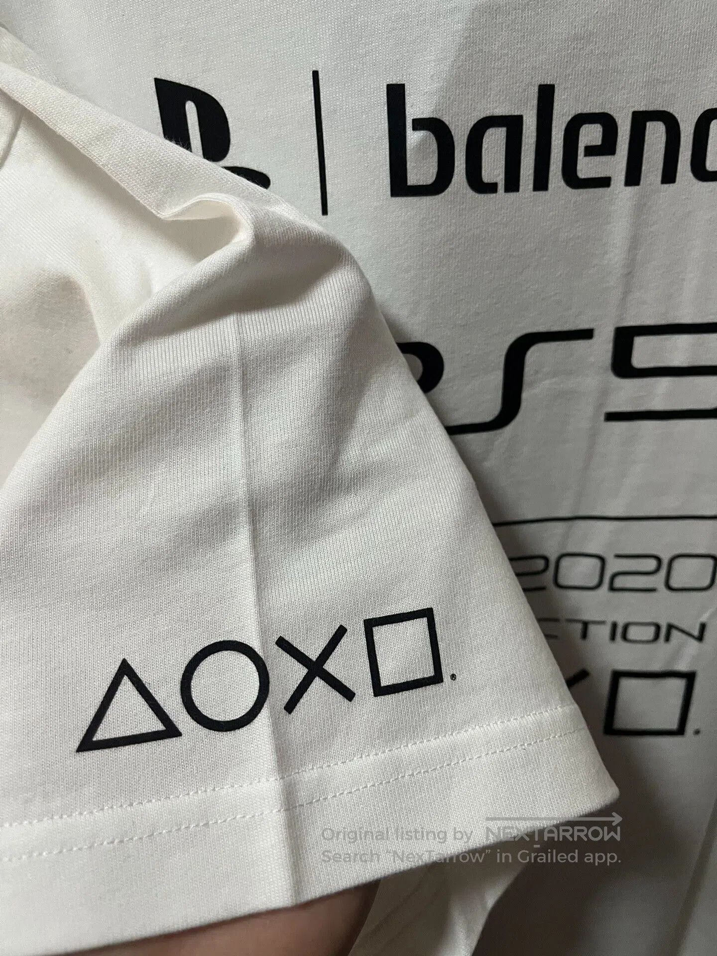 Balenciaga Balenciaga PS5 White Short Sleeve T-shirt XS. Size US XS / EU 42 / 0 - 5 Thumbnail