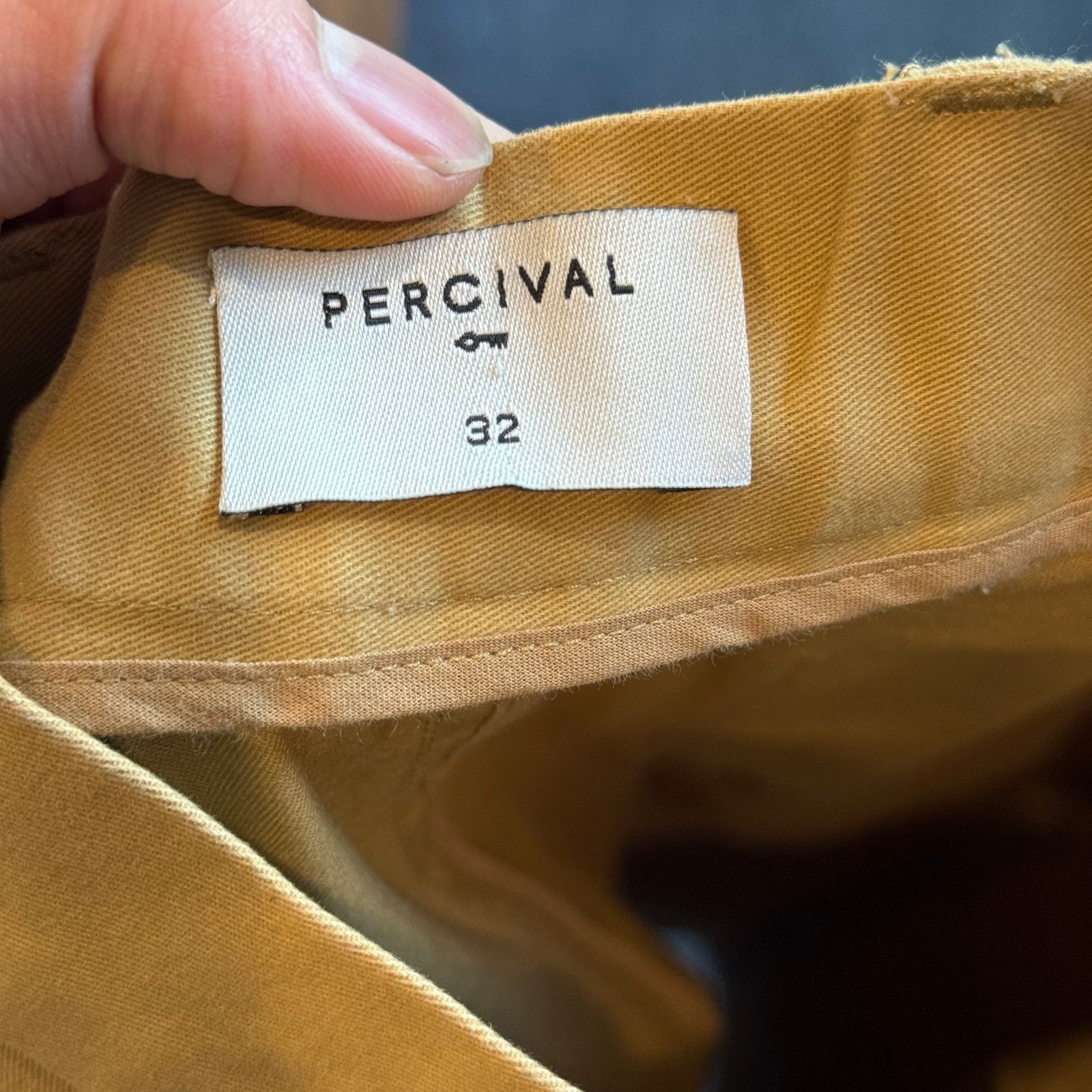 Percival Percival Utility Trouser — Size 32 | Tan/Camel Size US 32 / EU 48 - 4 Thumbnail