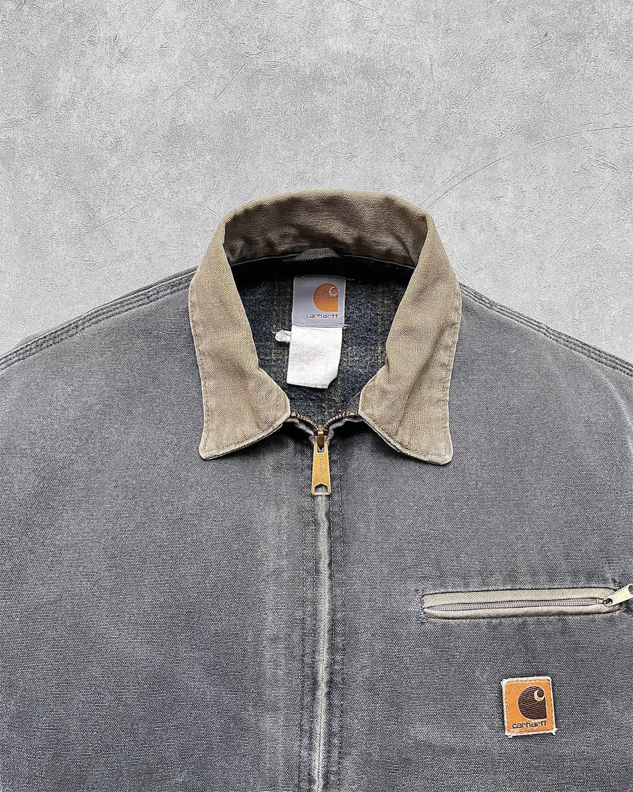 Carhartt Vintage Petrol Greey 🦍Carhartt Detroit Jacket J97-PTL Size US M / EU 48-50 / 2 - 2 Thumbnail