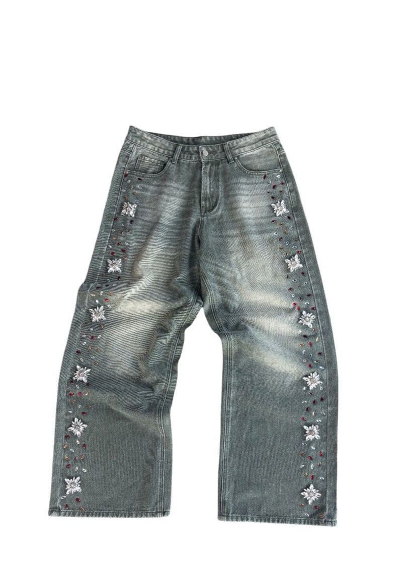 Other Fraternal Desires 'Interstellar' Grey Jeans Size US 34 / EU 50 - 1 Preview
