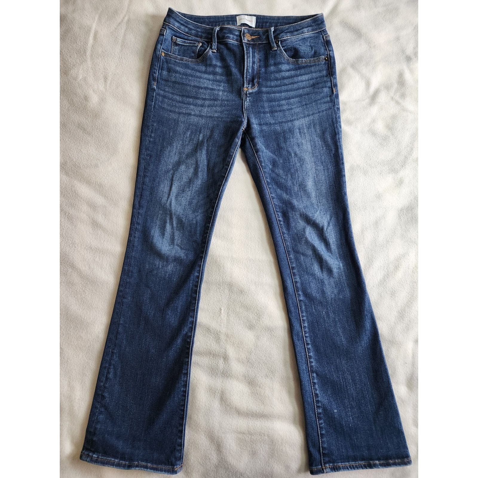 Other Driftwood Kelly Bootcut Jeans Size 28 Waist 29" IS Med Wash Size 28" / US 6 / IT 42 - 1 Thumbnail