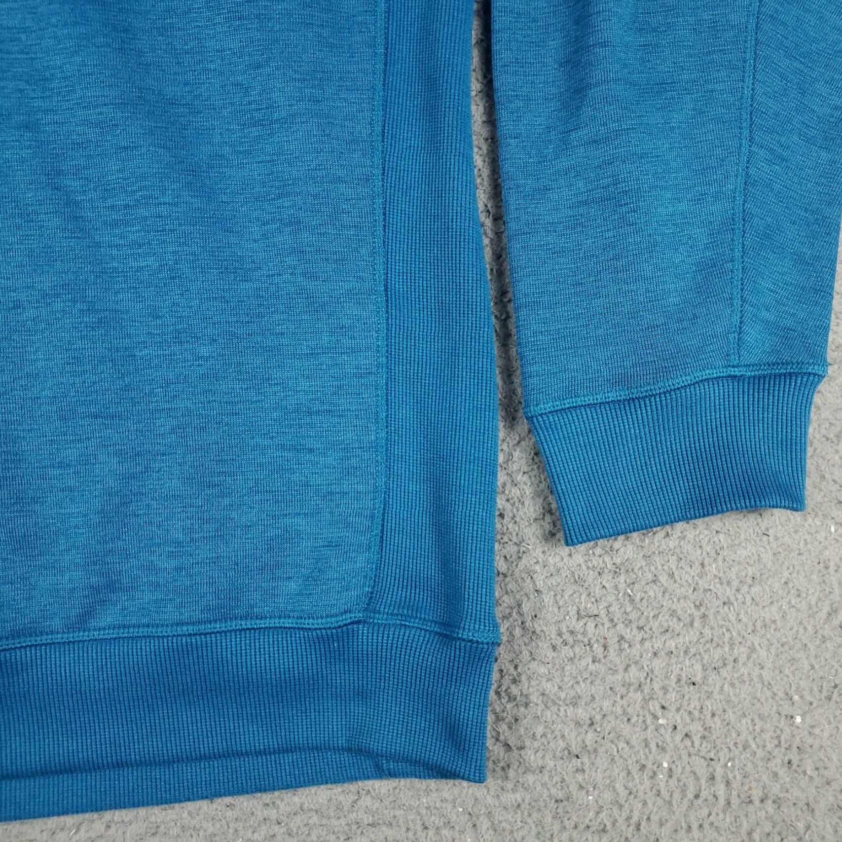 Under Armour Under Armour Sweater Pullover 1/4 Zip Mens 2XL Blue Knit Mock Neck Quick-Ship 1/4 Zip Up Sweatshirt Size US XXL / EU 58 / 5 - 4 Thumbnail