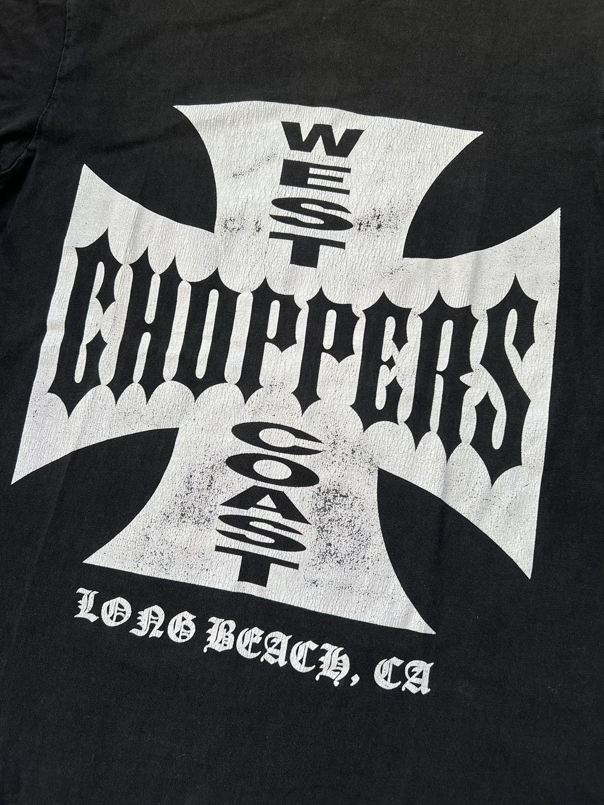 Vintage × West Coast Choppers Vintage Y2k West Coast Choppers Faded Tee Size US M / EU 48-50 / 2 - 3 Thumbnail